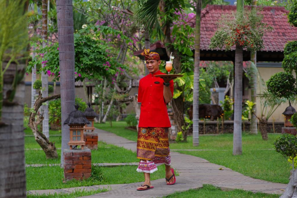 Tirta Sari Bungalow Pemuteran Exterior foto